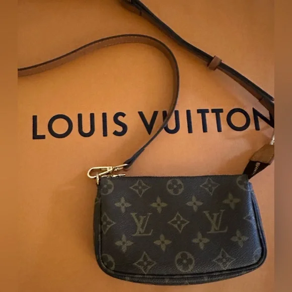 LOUIS VUITTON Monogram Mini Pochette Accessories - Picture 3 of 5
